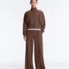 Soft Touch Modal Jacket with Rib Trim Soft Touch Modal Jacket with Rib Trim