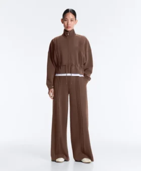 Soft Touch Modal Jacket with Rib Trim