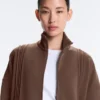 Soft Touch Modal Jacket with Rib Trim Soft Touch Modal Jacket with Rib Trim