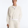 Soft Touch Modal Jacket with Rib Trim Soft Touch Modal Jacket with Rib Trim