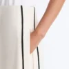 Soft Touch Modal Wide-Leg Spodnie z kontrastową lamówką Soft Touch Modal Wide-Leg Spodnie z kontrastową lamówką