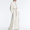 Soft Touch Modal Wide-Leg Spodnie z kontrastową lamówką Soft Touch Modal Wide-Leg Spodnie z kontrastową lamówką
