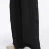 Soft Touch Modal Wide-Leg Spodnie z plisami w pasie Soft Touch Modal Wide-Leg Spodnie z plisami w pasie