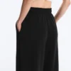 Soft Touch Wide-Leg Crop Spodnie z modalu Soft Touch Wide-Leg Crop Spodnie z modalu