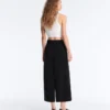 Soft Touch Wide-Leg Crop Spodnie z modalu Soft Touch Wide-Leg Crop Spodnie z modalu