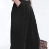 Soft Touch Wide-Leg Crop Spodnie z plisami i modalem Soft Touch Wide-Leg Crop Spodnie z plisami i modalem