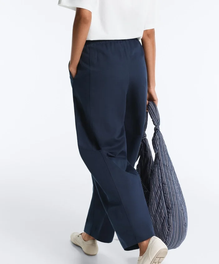 Spodnie balonowe z mieszanki bawełny Spodnie balonowe z mieszanki bawełny