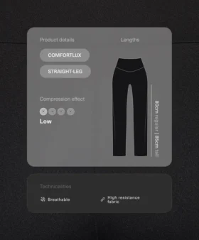 Spodnie ciążowe Comfortlux o prostym kroju Spodnie ciążowe Comfortlux o prostym kroju