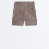 Spodnie Comfortlux z wysokim stanem i długością 10 cm w kratkę Spodnie Comfortlux z wysokim stanem i długością 10 cm w kratkę