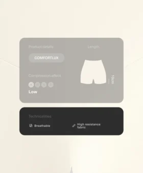 Spodnie Comfortlux z wysokim stanem i długością 10 cm z ażurowymi detalami Spodnie Comfortlux z wysokim stanem i długością 10 cm z ażurowymi detalami