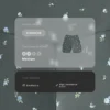 Spodnie Evermove z wysokim stanem 10 cm z kwiatowym nadrukiem Spodnie Evermove z wysokim stanem 10 cm z kwiatowym nadrukiem