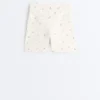 Spodnie Evermove z wysokim stanem 10 cm z kwiatowym nadrukiem Spodnie Evermove z wysokim stanem 10 cm z kwiatowym nadrukiem