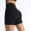 Spodnie typu hot pants z wysokim stanem i kieszenią Compressive o długości 10 cm Spodnie typu hot pants z wysokim stanem i kieszenią Compressive o długości 10 cm