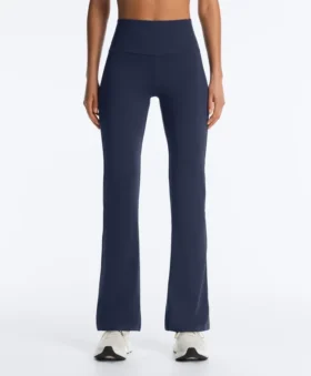 Spodnie z wysokim stanem Comfortlux Rib Flare Spodnie z wysokim stanem Comfortlux Rib Flare