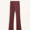 Spodnie z wysokim stanem Comfortlux Rib Flare Spodnie z wysokim stanem Comfortlux Rib Flare