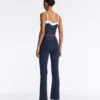 Spodnie z wysokim stanem Comfortlux Rib Flare Spodnie z wysokim stanem Comfortlux Rib Flare
