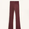 Spodnie z wysokim stanem Comfortlux Rib Flare Spodnie z wysokim stanem Comfortlux Rib Flare