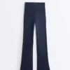 Spodnie z wysokim stanem Comfortlux Rib Flare Spodnie z wysokim stanem Comfortlux Rib Flare