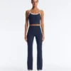 Spodnie z wysokim stanem Comfortlux Rib Flare Spodnie z wysokim stanem Comfortlux Rib Flare