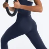 Spodnie z wysokim stanem Comfortlux Rib Flare Spodnie z wysokim stanem Comfortlux Rib Flare