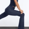 Spodnie z wysokim stanem Comfortlux Rib Flare Spodnie z wysokim stanem Comfortlux Rib Flare