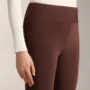 Super-ekstra-ciepłe, bezszwowe legginsy o wysokości 70 cm, sięgające do kostek