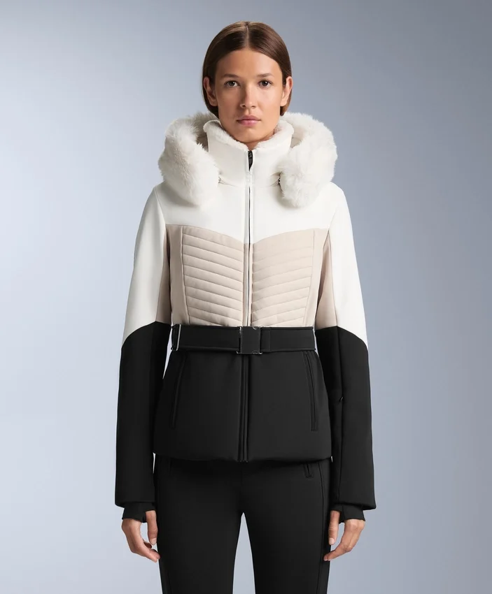 Super-Slim Fit Colourblock Primaloft® Ski – wodoodporna kurtka z wyściółką Super-Slim Fit Colourblock Primaloft® Ski – wodoodporna kurtka z wyściółką