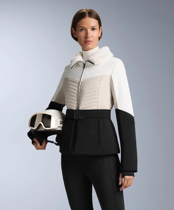 Super-Slim Fit Colourblock Primaloft® Ski – wodoodporna kurtka z wyściółką Super-Slim Fit Colourblock Primaloft® Ski – wodoodporna kurtka z wyściółką