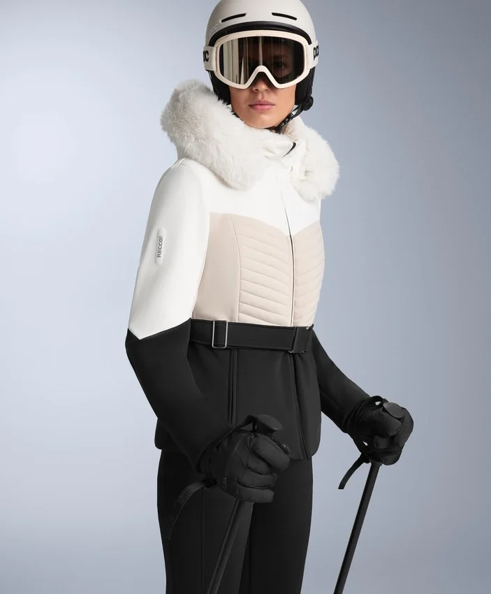 Super-Slim Fit Colourblock Primaloft® Ski – wodoodporna kurtka z wyściółką Super-Slim Fit Colourblock Primaloft® Ski – wodoodporna kurtka z wyściółką