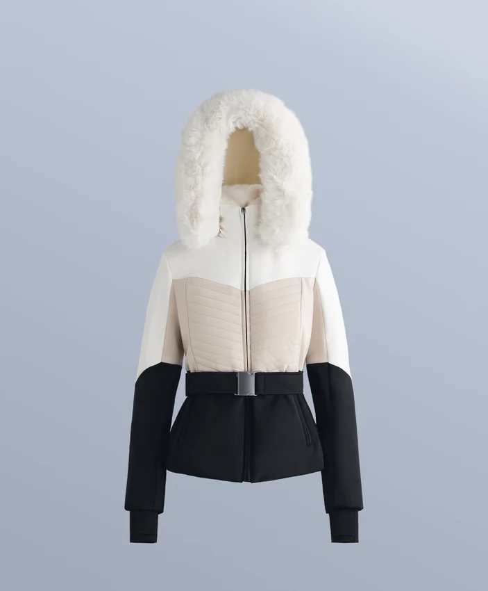 Super-Slim Fit Colourblock Primaloft® Ski – wodoodporna kurtka z wyściółką Super-Slim Fit Colourblock Primaloft® Ski – wodoodporna kurtka z wyściółką