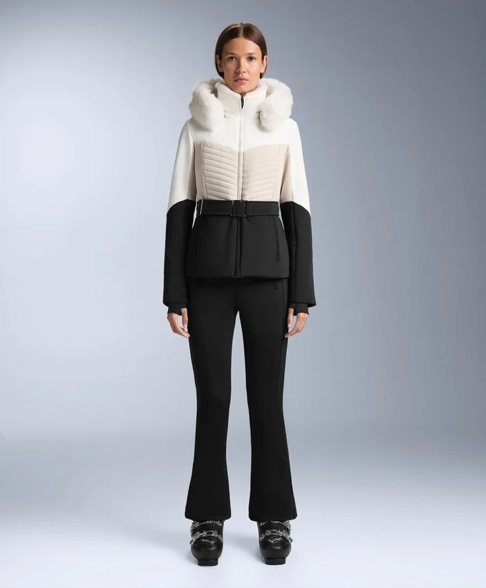 Super-Slim Fit Colourblock Primaloft® Ski – wodoodporna kurtka z wyściółką Super-Slim Fit Colourblock Primaloft® Ski – wodoodporna kurtka z wyściółką