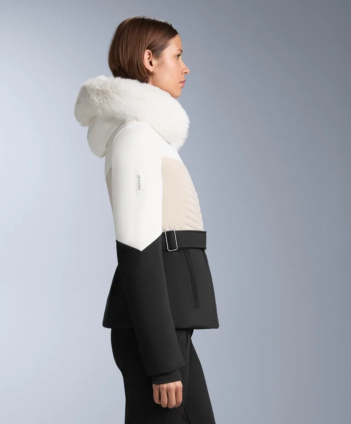 Super-Slim Fit Colourblock Primaloft® Ski – wodoodporna kurtka z wyściółką Super-Slim Fit Colourblock Primaloft® Ski – wodoodporna kurtka z wyściółką