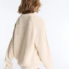 Swetry z dzianiny typu cable knit, 100% bawełna