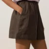 Szorty bermudy ze 100% lnu Szorty bermudy ze 100% lnu