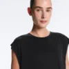 T-shirt bez rękawów z mieszanki modalu T-shirt bez rękawów z mieszanki modalu