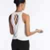 T-shirt Comfortlux z krzyżującymi się na plecach ramiączkami T-shirt Comfortlux z krzyżującymi się na plecach ramiączkami