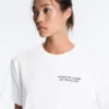 T-shirt o prostym kroju z mieszanki bawełny z nadrukiem T-shirt o prostym kroju z mieszanki bawełny z nadrukiem