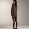T-shirt oversize z długim rękawem z mieszanki bawełny T-shirt oversize z długim rękawem z mieszanki bawełny