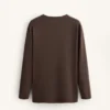 T-shirt oversize z długim rękawem z mieszanki bawełny T-shirt oversize z długim rękawem z mieszanki bawełny
