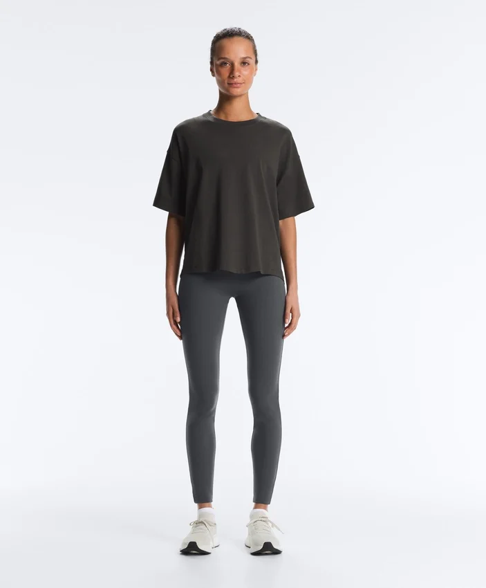 T-shirt z krótkim rękawem o luźnym kroju z mieszanki bawełny T-shirt z krótkim rękawem o luźnym kroju z mieszanki bawełny