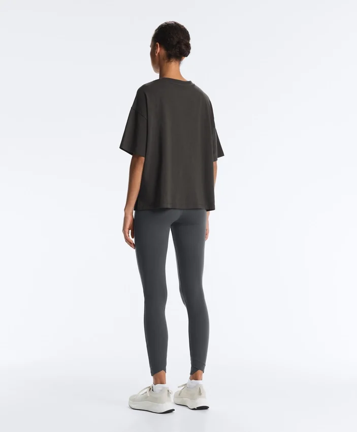 T-shirt z krótkim rękawem o luźnym kroju z mieszanki bawełny T-shirt z krótkim rękawem o luźnym kroju z mieszanki bawełny