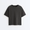 T-shirt z krótkim rękawem o luźnym kroju z mieszanki bawełny T-shirt z krótkim rękawem o luźnym kroju z mieszanki bawełny