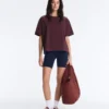 Torba typu shopper z kontrastowymi wykończeniami Torba typu shopper z kontrastowymi wykończeniami