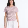T-shirt z krótkim rękawem o regularnym kroju w paski z mieszanki bawełny T-shirt z krótkim rękawem o regularnym kroju w paski z mieszanki bawełny