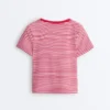 T-shirt z krótkim rękawem o regularnym kroju z mieszanki bawełny w paski T-shirt z krótkim rękawem o regularnym kroju z mieszanki bawełny w paski