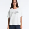 T-shirt z mieszanki bawełny o prostym kroju, z krótkim rękawem i nadrukiem T-shirt z mieszanki bawełny o prostym kroju, z krótkim rękawem i nadrukiem
