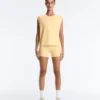T-shirty bez rękawów z mieszanki bawełny T-shirty bez rękawów z mieszanki bawełny