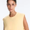 T-shirty bez rękawów z mieszanki bawełny T-shirty bez rękawów z mieszanki bawełny