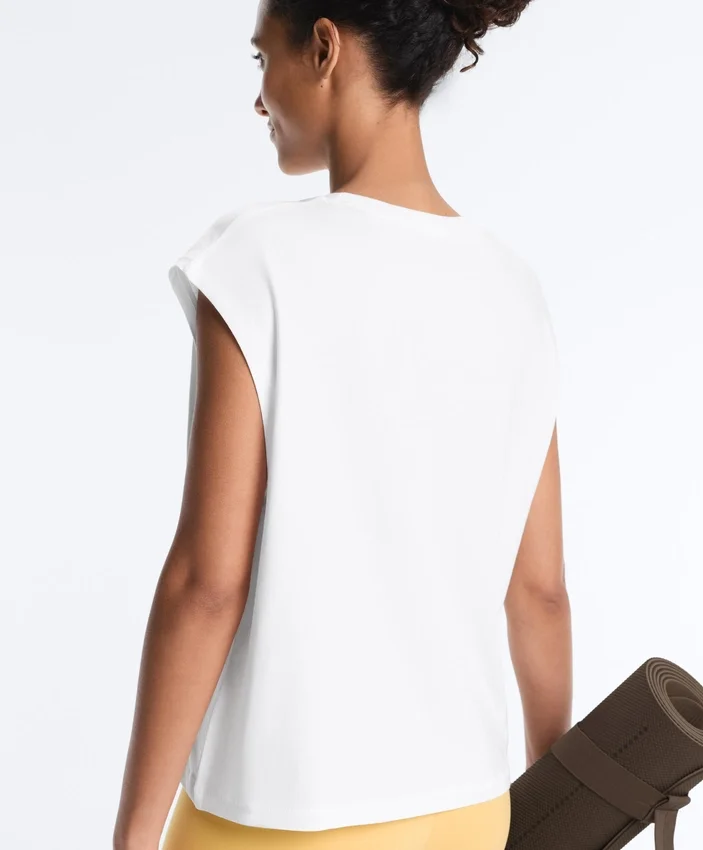 T-shirty bez rękawów z mieszanki bawełny T-shirty bez rękawów z mieszanki bawełny