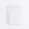 T-shirty bez rękawów z mieszanki bawełny T-shirty bez rękawów z mieszanki bawełny